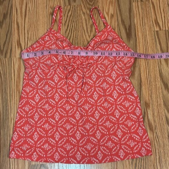 Lands’ End 2 piece Coral Tankini / skirtini set, 10 - Picture 7 of 12